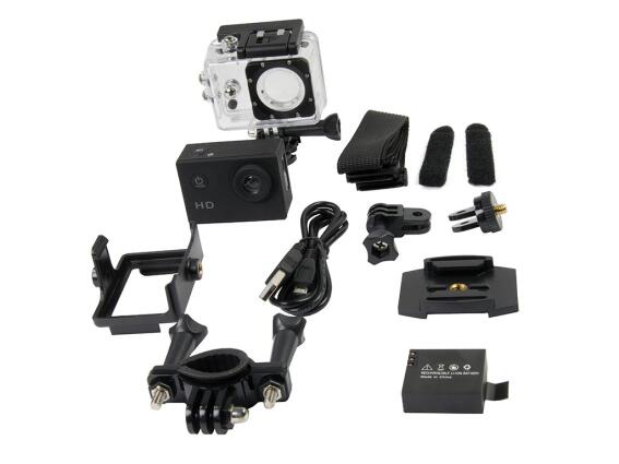 Grundig Υποβρύχια Action Camera Κάμερα για Σπορ HD 720P, 3x4x6 cm