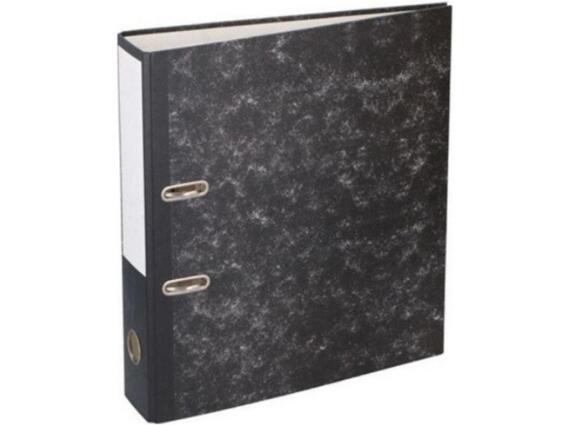 Κλασέρ αρχειοθέτησης εγγράφων Α4 PA/MT, με 2 γάντζους χρώμα γκρι-μαύρο, Topwrite