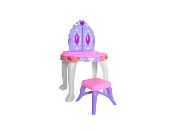 Στούντιο Ομορφιάς με σκαμπό και αξεσουάρ, με ήχο, 32x43x60 cm,  για παιδιά από 3 ετών