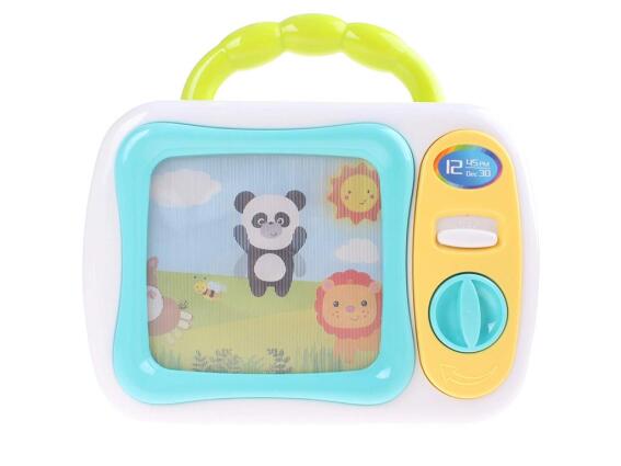 Let's Play Βρεφική Παιδική Μουσική Τηλεόραση,  23.5x22 cm, σε λευκό χρώμα
