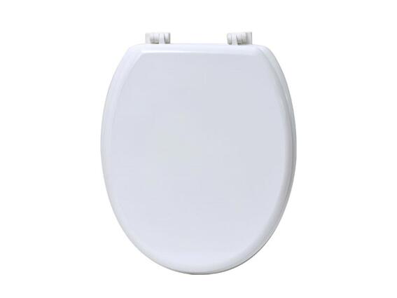 Aria Trade Καπάκι Λεκάνης Πλαστικό 45.6x37.2cm 4101100 Λευκό