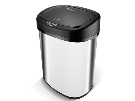 TurboTronic Αυτόματος Κάδος Απορριμάτων 38L με υπέρυθρο αισθητήρα και αυτόματο καπάκι, TT-SB38