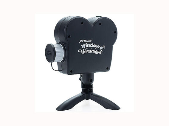 Χριστουγεννιάτικος Προβολέας προτζέκτορας Παραθύρου με 12 slides, Star Window Wonderland