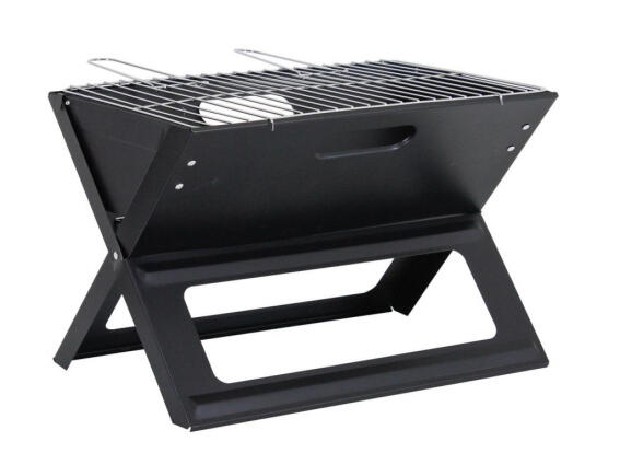 Φορητή Επιτραπέζια Γκριλιέρα Μπάρμπεκιου Γκριλ Grill σε Μαύρο Χρώμα, 46x36.5x28cm, BBQ Collection