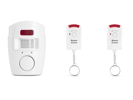 Ασύρματος Οικιακός Συναγερμός με 2 χειριστήρια και ακτίνα ανίχνευσης 6m x 110 μοίρες