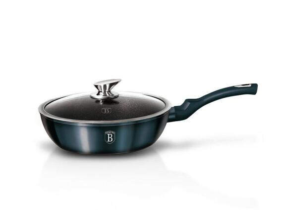 Berlinger Haus BH/1880 24cm βαθύ τηγάνι,Χρώμα aquamarine, Σειρά Metallic Aquamarine