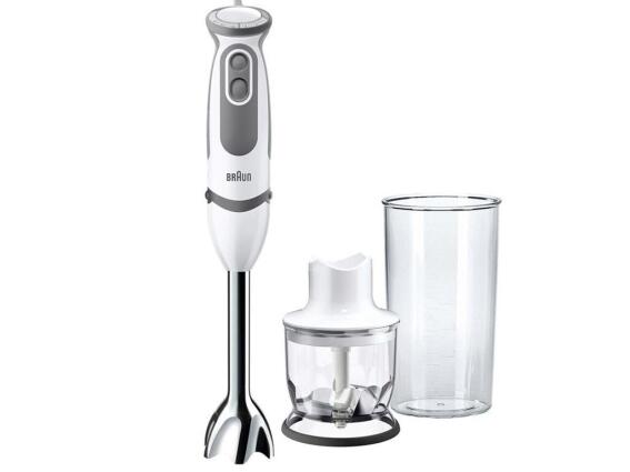 Σετ Μίξερ Χειρός 3 τεμαχίων 750W σε γκρι χρώμα, Braun MQ 5020 WH