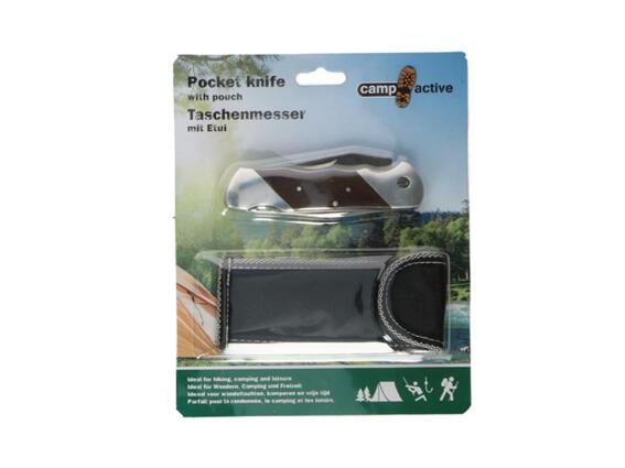 Αναδιπλούμενος Σουγιάς Τσέπης για Camping από Ανοξείδωτο Ατσάλι, 2x18 cm, Camp Active Σχέδιο 5