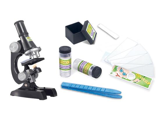 Σετ Εκπαιδευτικό Παιχνίδι Μικροσκόπιο με εξαρτήματα και Φωτισμό