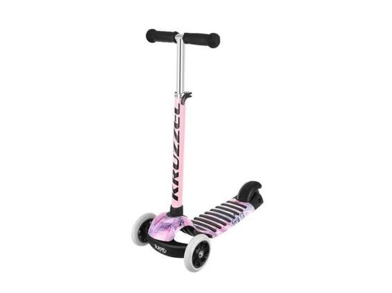 Kruzzel Πατίνι Scooter Τρίτροχο Kids Ροζ