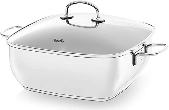 Fissler Γάστρα Ανοξείδωτη με Αντικολλητική Επίστρωση Secural 28x28cm 6,5lt