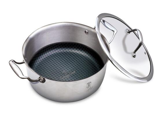 Berlinger Haus Αντικολλητική κατσαρόλα 24cm, από Ανοξείδωτο Ατσάλι 18/10, BH-6561 Eternal Collection