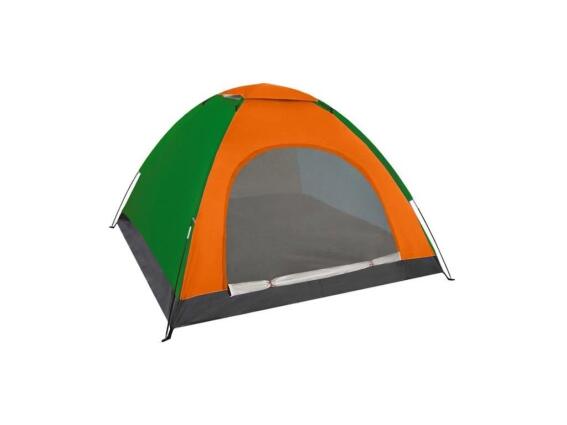Aria Trade Pop-up Camping Σκηνή 3 Εποχών 4 Ατόμων 190x190x123cm Πορτοκαλί