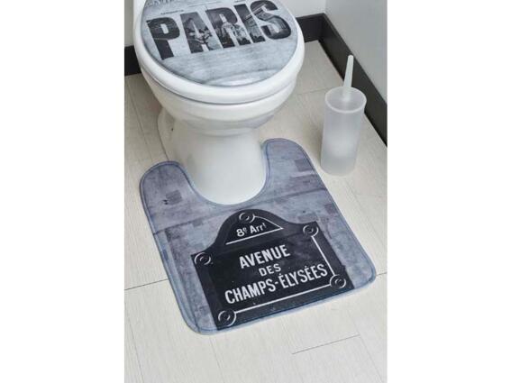 Πατάκι Λεκάνης Μπάνιου Μικροϊνών με εικονογράφηση, 45x50 cm, Love City