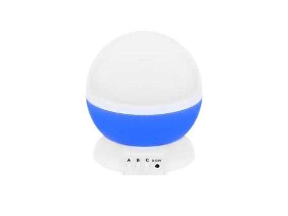 Aria Trade Περιστρεφόμενος Προβολέας Δωματίου Έναστρο Ουρανό Star Master Plus 00101389 Μπλε