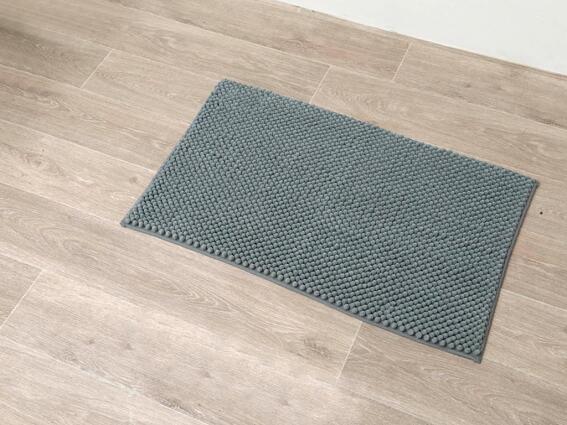 Αντιολισθητικό Πατάκι Μπάνιου με Μικροϊνες σε γκρι χρώμα, 50x80 cm, 148 Vert de Gris