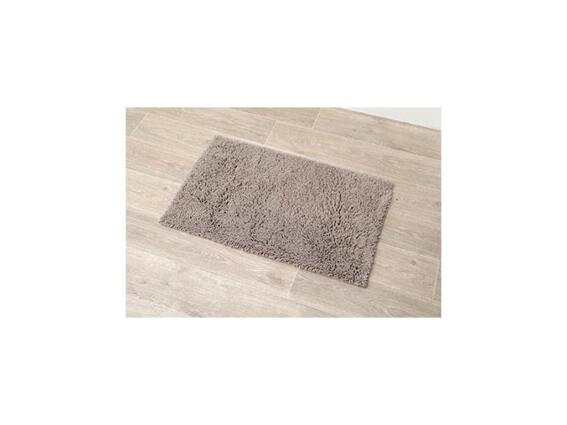 Αντιολισθητικό Πατάκι Μπάνιου με Μικροϊνες σε ανοιχτό καφέ χρώμα, 50x80 cm, Taupe