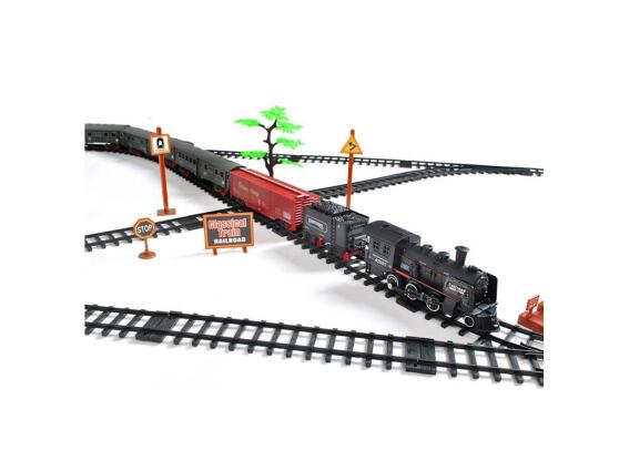 Aria Trade Σιδηρόδρομος με Ηλεκτρικό Ατμοκίνητο Τρένο Electric train μήκους 700 cm