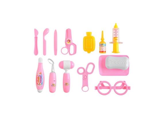 Παιχνίδι Σετ  Βαλιτσάκι Γιατρού με ιατρικά εργαλεία και κούκλα ασθενής, Doctor Medical Kit