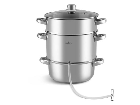 Αποχυμωτής ατμού από ανοξείδωτο ατσάλι με 3 επίπεδα, Edenberg EB-8912