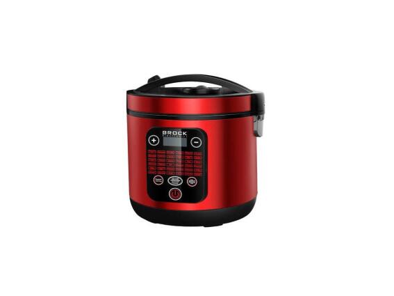 Brock Ψηφιακός Πολυμάγειρας MultiCooker 700W χωρητικότητας 5L, 42x27x22 cm, MC 3602 RD