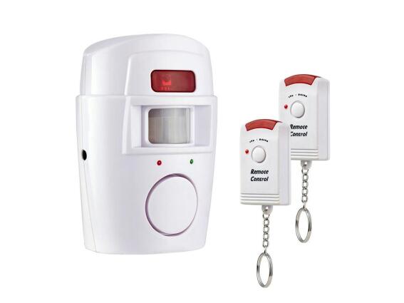 Ασύρματος Συναγερμός με 2 χειριστήρια και ακτίνα ανίχνευσης 8m x 110 μοίρες, Alarm Motion Sensor