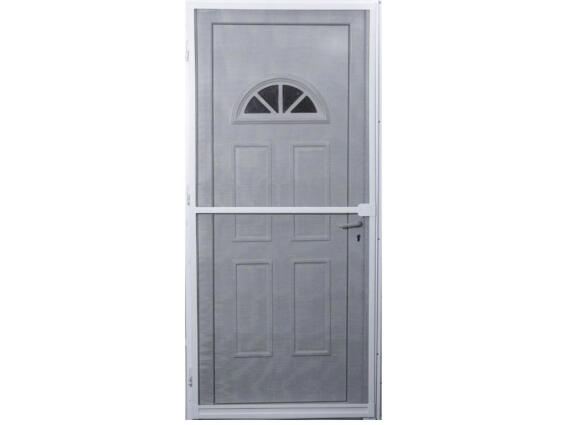 Aria Trade Σίτα Πόρτας Ανοιγόμενη 100x220cm 859595 Λευκό