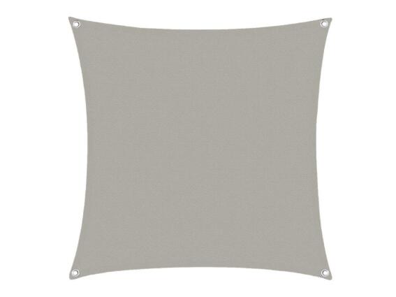 Αντηλιακή Τετράγωνη Τέντα Σκίαστρο από πολυεστέρα σε γκρι ανοιχτό χρώμα, 5x5 m, Square shade cloth