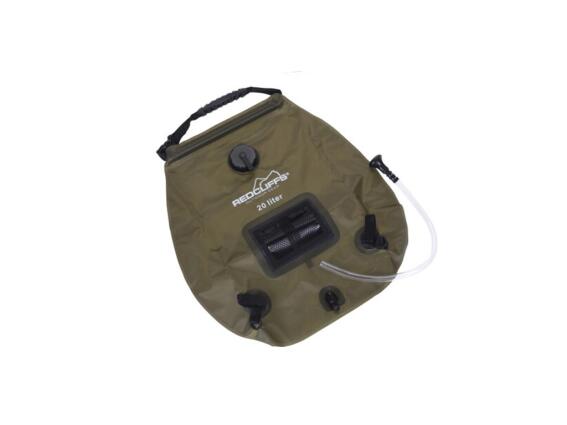 Aria Trade Ηλιακή Nτουζιέρα 20L με Λάστιχο 50x47cm Shower Camp Χακί