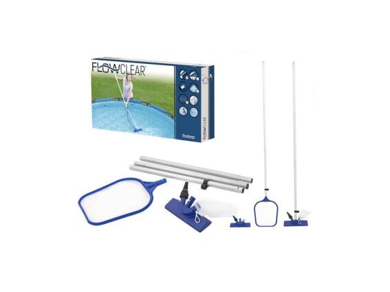 Bestway Σετ συντήρησης και καθαρισμού πισίνας, Vacuum Pool Cleaning Kit, 58013
