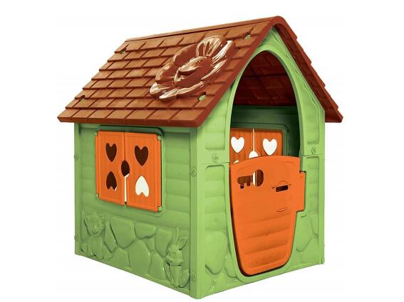 Παιδικό σπιτάκι εξωτερικού χώρου σε Πράσινο χρώμα, 106x98x90 cm
