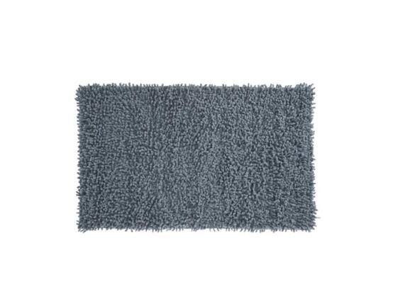 Σετ Χνουδωτά Αντιολισθητικά Χαλάκια Μπάνιου με Μικροΐνες σε τρία χρώματα, Bath Mat set Γκρι