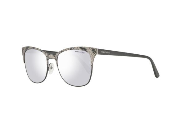 Guess by Marciano Γυναικεία Γυαλιά Ηλίου με πλαστικό σκελετό σε γκρι χρώμα, GM0774 02B 53