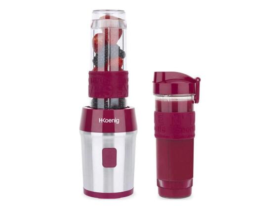 H.Koenig Μπλέντερ με 2 Κανάτες Ποτήρια σε Ροζ χρώμα, SMOO10