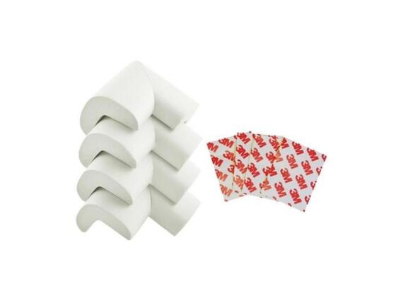 Aria Trade Προστατευτικό Γωνιών Λευκό 4τμχ