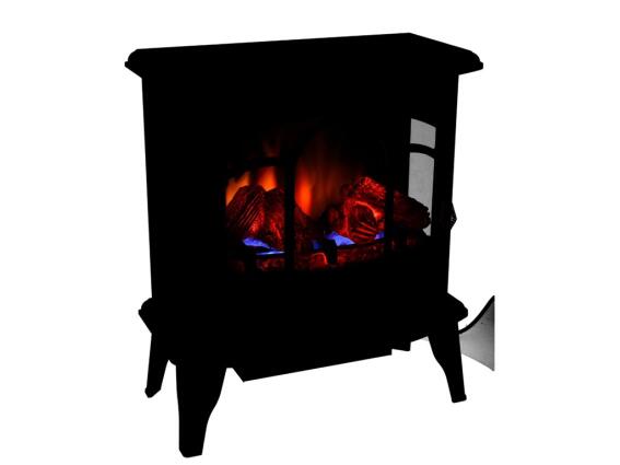 Alpina 63130 Vicenza Ηλεκτρικό Τζάκι με 9 Λάμπες Led 2000W με Τηλεχειριστήριο