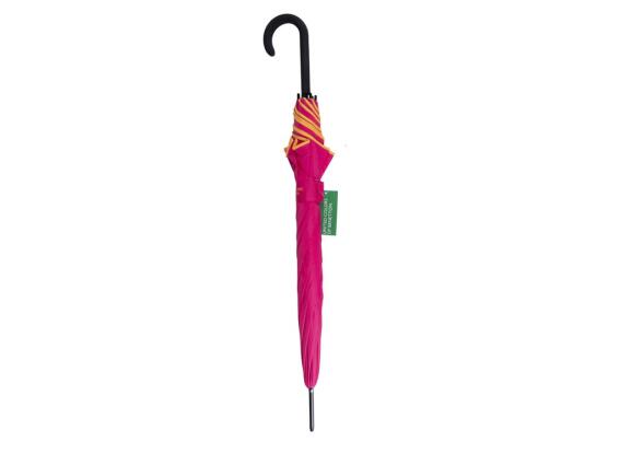 Benetton Αυτόματη Ομπρέλα Βροχής Long διαμέτρου 105cm, Umbrella 56000 Kαρπουζί
