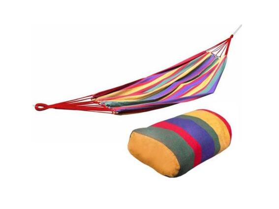 Kρεμαστή Πολύχρωμη Αιώρα Κήπου Μονή 80x200 cm