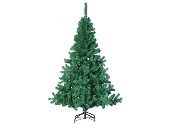 Τεχνητό Χριστουγεννιάτικο Δέντρο ύψους 210cm, με μεταλλική βάση σε πράσινο χρώμα, Sapin Elegant