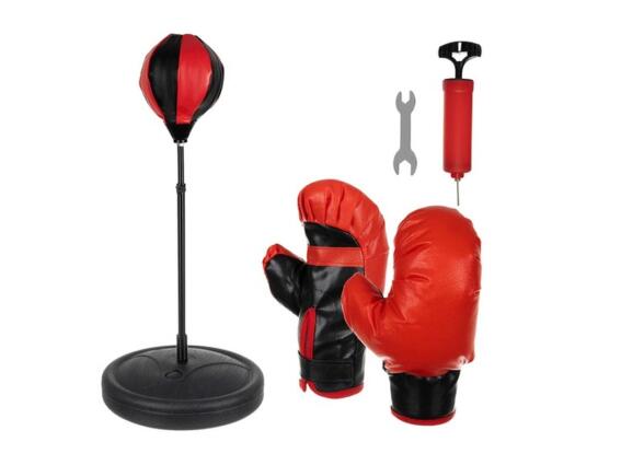 Σετ Μποξ για παιδιά ηλικίας 3 έως 7 ετών με Σάκο και Γάντια από Δερματίνη, Boxing Set