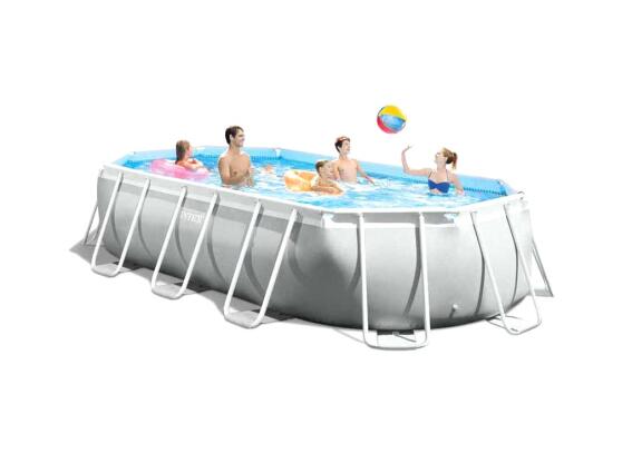 Intex Πισίνα Παραλληλόγραμμη Μεγάλων Διαστάσεων, Power Steel 5.03x2.74x1.22 m, 26796NP