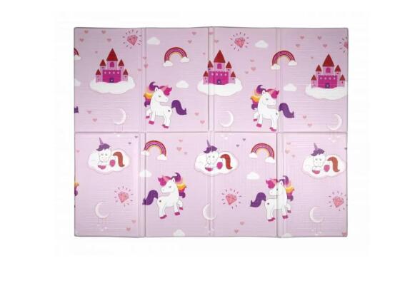 Let's Play Παιδικό Αδιάβροχο Χαλάκι Παιχνιδιού 120x100x0.8 cm, σε 2 σχέδια Μονόκεροι