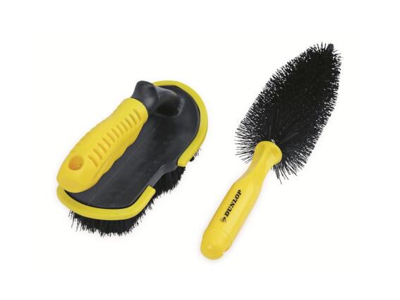 Dunlop Σετ Βούρτσες Καθαρισμού 2 τεμ για Ζάντες και Ελαστικά Αυτοκινήτου, 19224