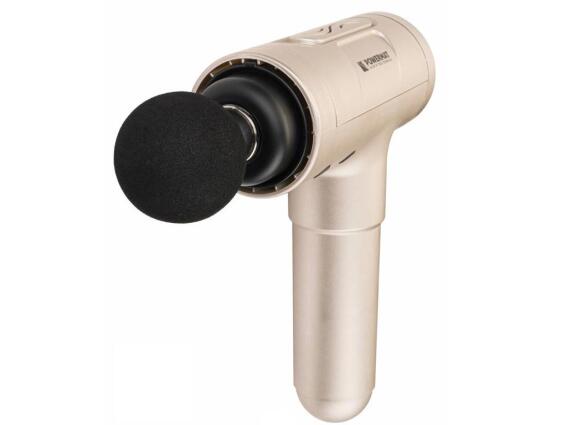 Powermat Επαγγελματική Συσκευή Πιστόλι Μασάζ με 6 Κεφαλές, PM-MAS-1800GM