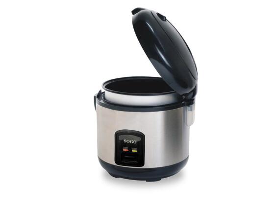 Sogo Ατμομάγειρας Παρασκευαστής Ρυζιού 1.8L, 650W 29x29x28cm ARROZ-10085