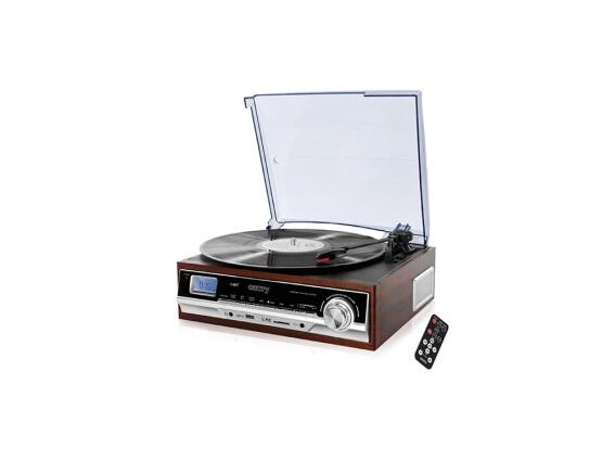 Camry Φορητό Bluetooth Πικάπ για αναπαραγωγή και εγγραφή μουσικής, MP3, USB, SD, CR 1168