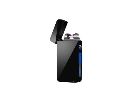 Επαναφορτιζόμενος Αντιανεμικός  Αναπτήρας Πλάσματος με LED ένδειξη μπαταρίας, 3.5x1.2x7.5 cm