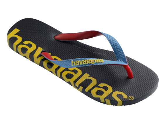 Havaianas Top Logomania Hightech Ανδρικές Σαγιονάρες σε χρώμα Black, 4145727-0090 BR41/42(EUR43/44)