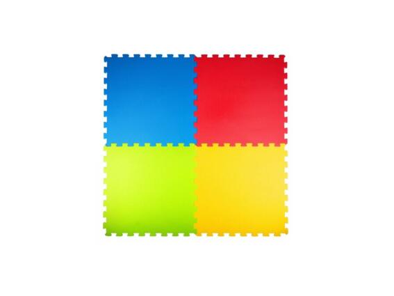 Let's Play Παιδικό πάτωμα Παζλ 4 τεμαχίων από Αφρώδες Υλικό 106x106x1 cm, 47444
