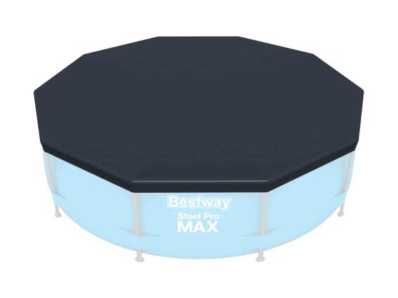 Bestway Αντιηλιακό κάλυμμα πισίνας, στρογγυλό, κατάλληλο για πισίνες με διάμετρο 305cm, 58036
